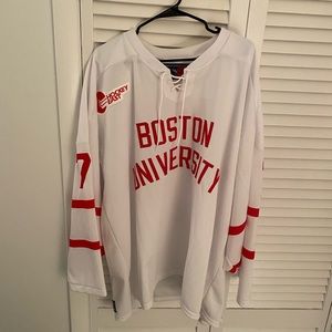 Boston University Charlie McAvoy Jersey